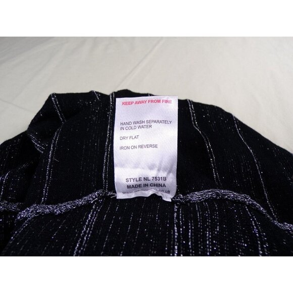 NWT QED London Silver Metallic Stretch Bodycon Bandage Dress w/ Straps M #399 - Picture 9 of 9